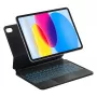 Obal folio s Bluetooth klávesnicou Inateck KB09119-10 pre Apple iPad 11 palcov (27,9 cm) – kompatibilný s 11. gen A16 2025 a 10,9 palcov 10. gen 2022