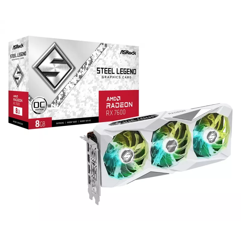 ASRock Radeon RX 7600 SL 8GB GDDR6 grafická karta