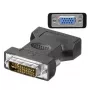 Microconnect MONAJ adaptér DVI-I 24+5Pin HD15 čierny