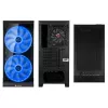 SILENOS PRO čierna verzia s ARGB ventilátorom a tvrdeným sklom