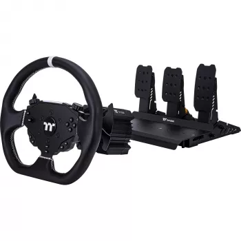 G6 Direct Drive Racing Wheel s pedálmi balík, set simulátora čierny