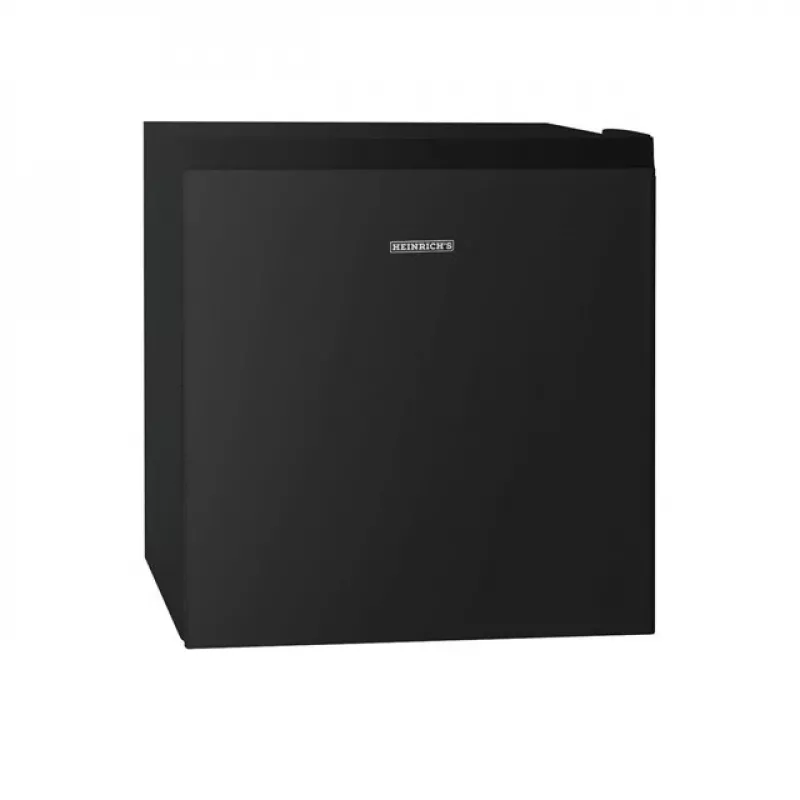 Chladnička HEINRICH'S HKB 4188 SW čierna – 45 l, trieda E, 39 dB, premeniteľné dvere