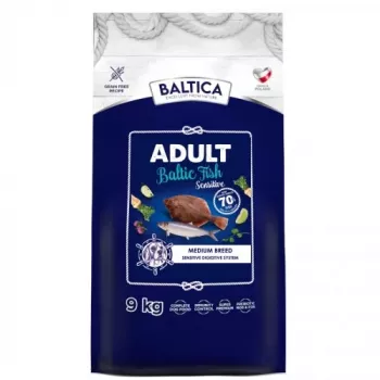 BALTICA Excellent Sensitive morské ryby stredne veľké plemená - suché krmivo pre psy - 9 kg