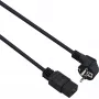 Napájací kábel helos 262777 zahnutý CEE 7/7 na IEC 60320 C19 250V 10A 3m