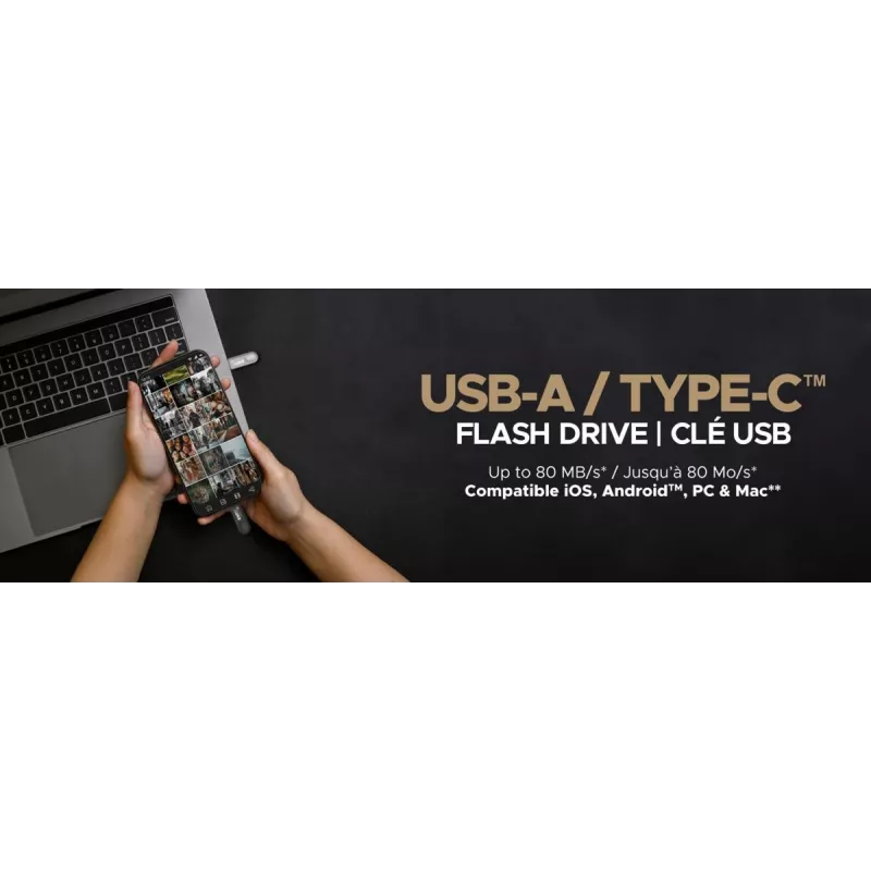 USB flash disk Emtec 64 GB USB Type-C 3.2 Gen 1 C280