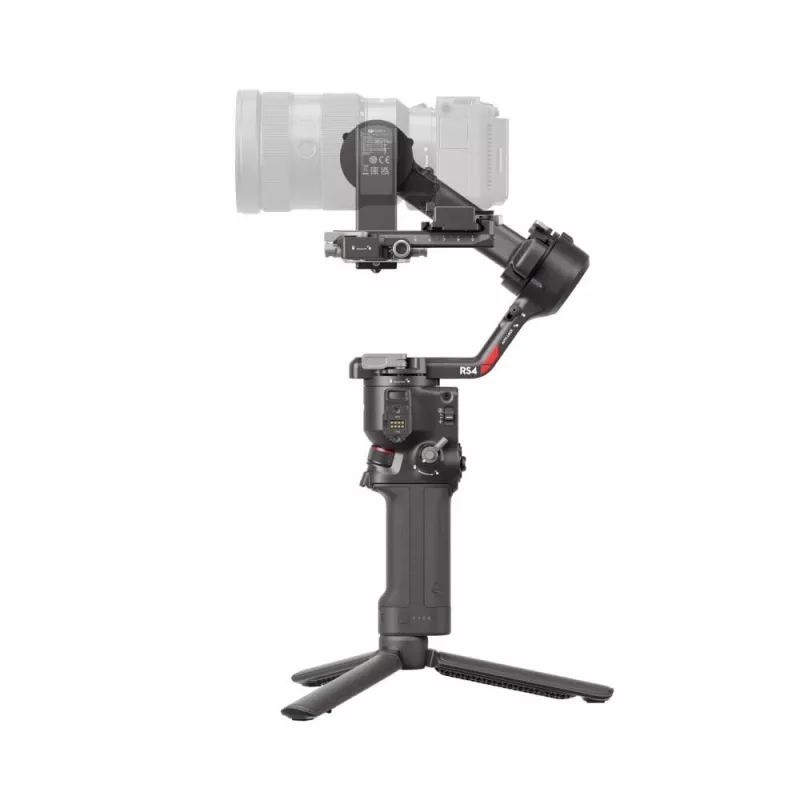 Stabilizátor ručnej kamery DJI RS4, hliníkové puzdro, 12h batéria, 1,066 kg, čierny