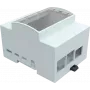 JOY-IT RPI CASE DIN4 - puzdro pre Raspberry Pi 4, DIN lišta, sivá/trans. (RB-CASEP4+07)