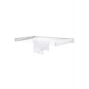 Nástenný sušiak na bielizeň Leifheit 83305, skladací, 7,2 m dĺžka sušenia, biela, 1030×530 mm