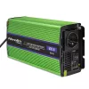 Automobilový menič Qoltec Monolith 600 W zelená 12 V