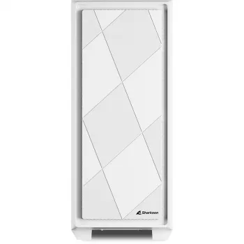 Sharkoon VS8 RGB. Formát: Tower, typ: PC, farba produktu: biela. Priemer podporovaných predných ventilátorov: 120 mm, inštalované zadné ventilátory: 1x
