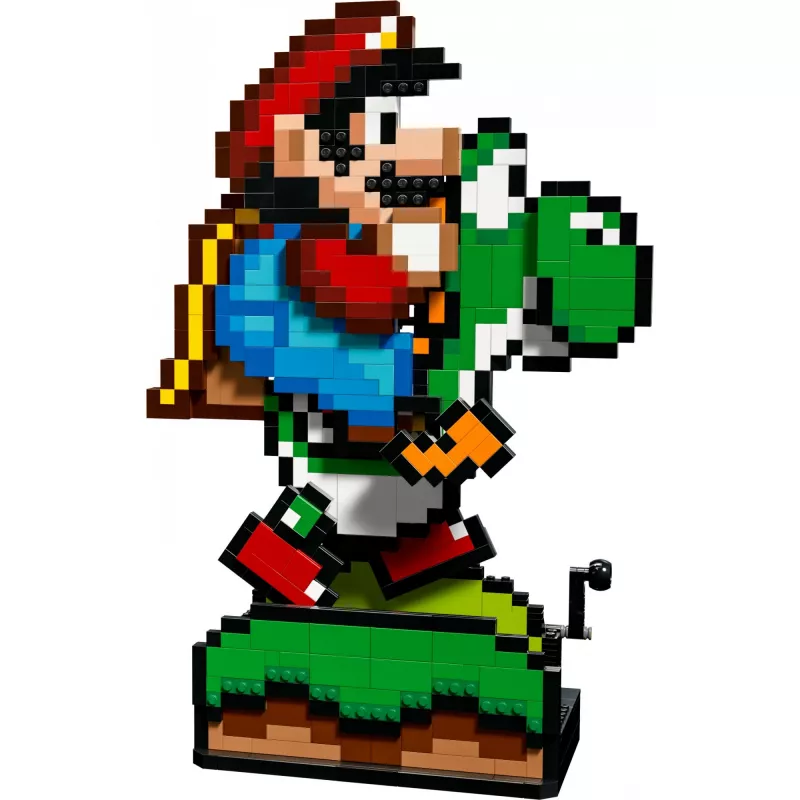 Stavebná hračka LEGO Super Mario World Mario & Yoshi set 71438 — interaktívne figúrky a zostaviteľné herné prvky