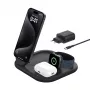 Belkin BoostCharge nabíjačka pre slúchadlá bezdrôtové rýchle nabíjanie USB Type-C čierna