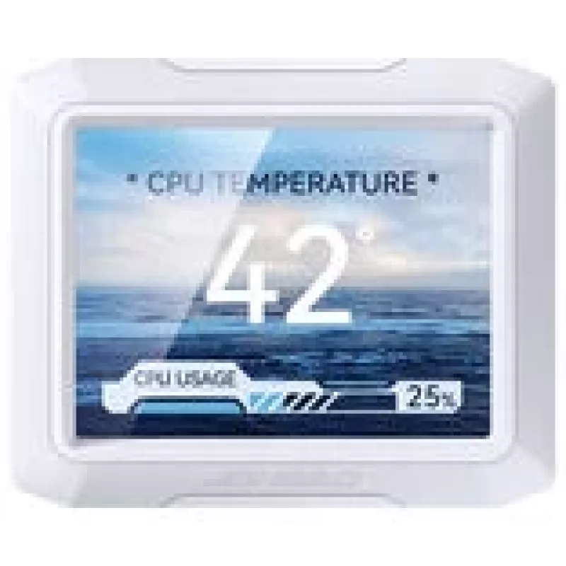 Jonsbo TF3-360SCW AiO kvapalinový CPU chladič 360 mm, ARGB, biely