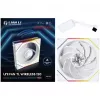 Lian Li UNI FAN TL Wireless 12RTL1W1W ventilátor do skrinky, ARGB, PWM, Reverse Blade, 120 mm, biely