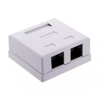 Alantec GN011 Sieťová zásuvka Cat6 biela