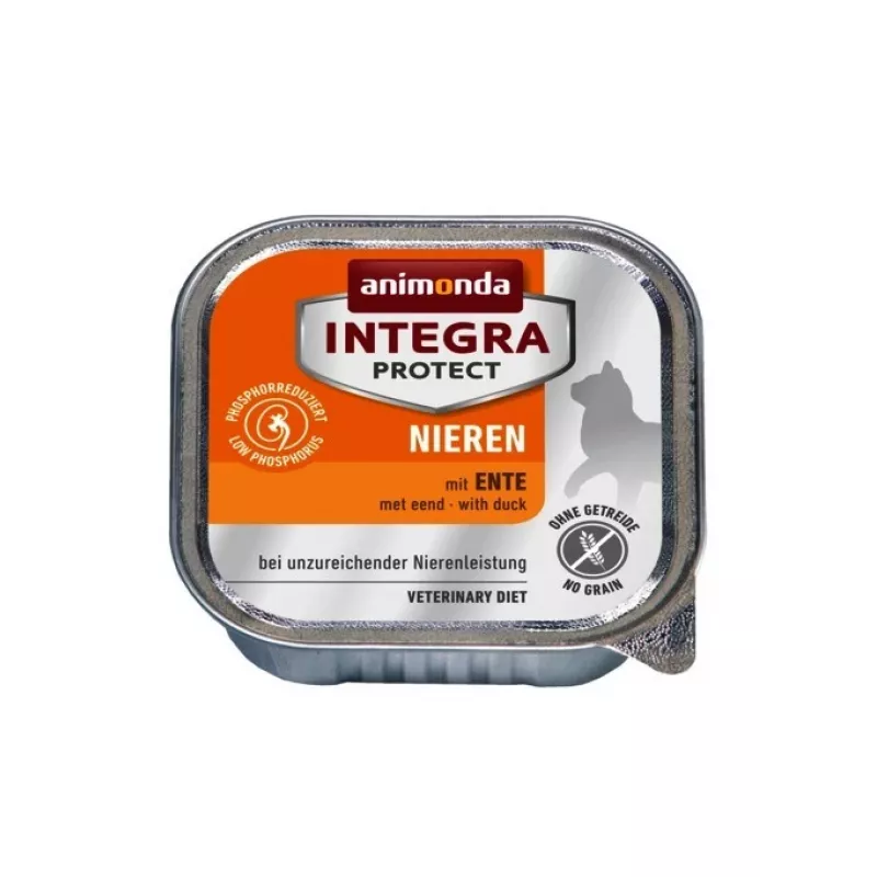 ANIMONDA Integra Protect Renal Duck – mokré krmivo pre mačky – 100 g