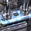 Alphacool HDX Apex M.2 2280 SSD vodný chladič, akryl aRGB