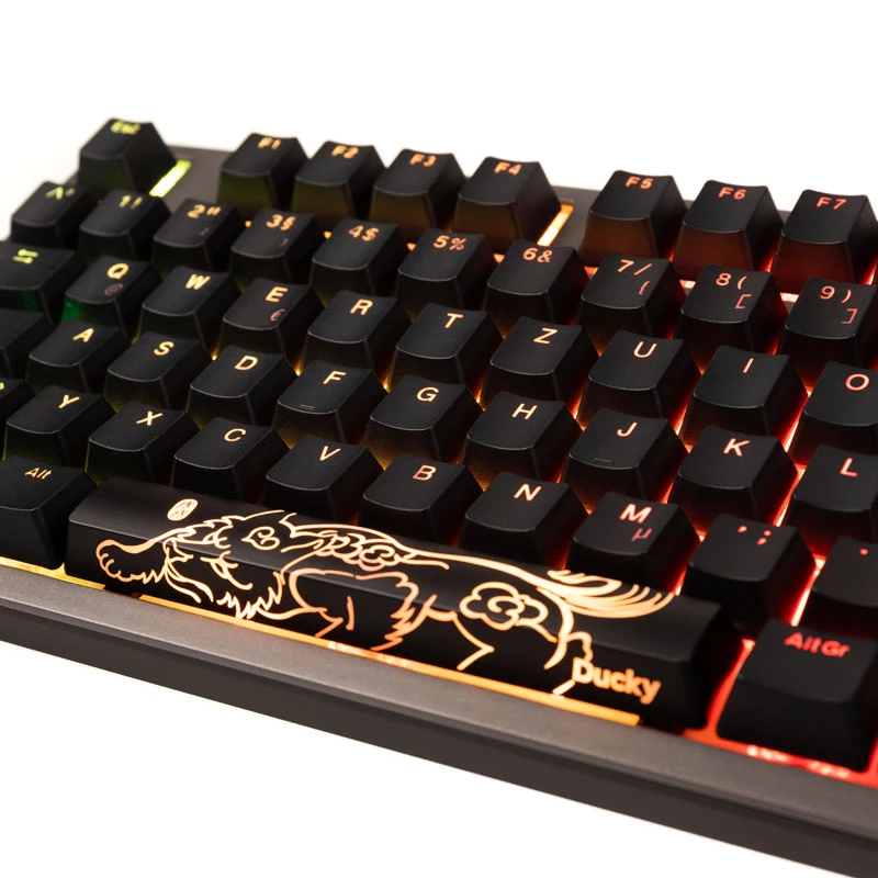 Ducky Shine 7 klávesnica, herná, USB, sivá