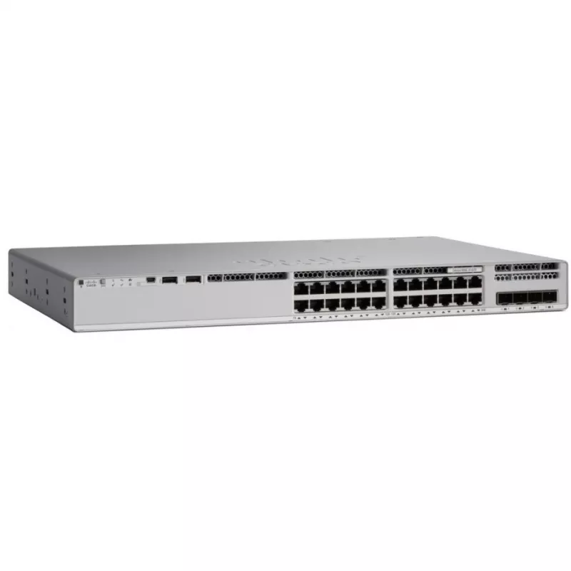Cisco - Catalyst 9200 - Network Advantage - Switch - L3 - Smart - 24 x 10/100/1000 (PoE+) do racku