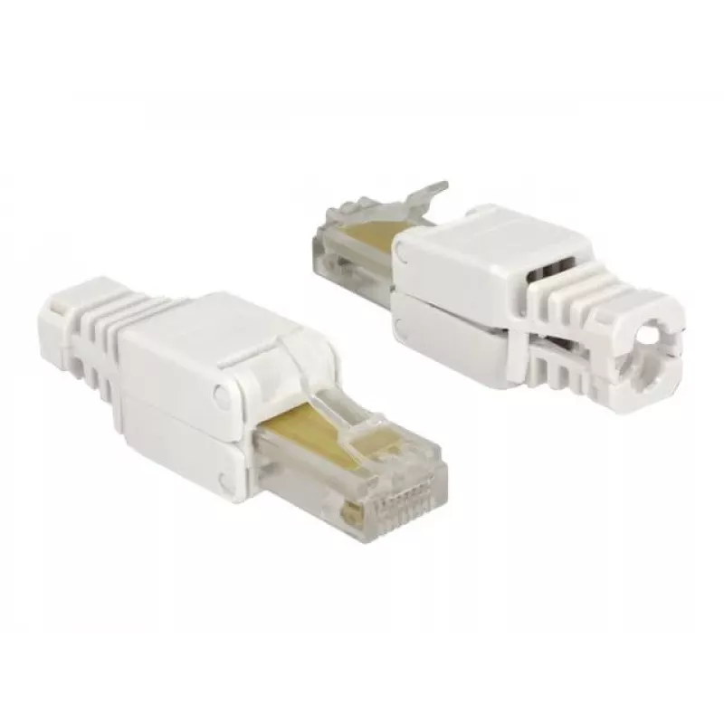 Káblový konektor DeLOCK 86415 RJ-45 biely