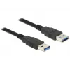 USB kábel DeLOCK 85064 USB 3.2 Gen 1 5 m čierny