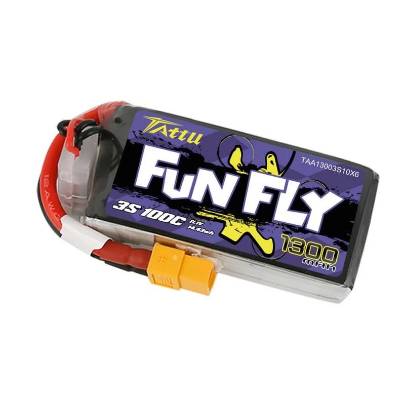 Batéria Tattu Funfly 1300mAh 11,1V 100C 3S1P