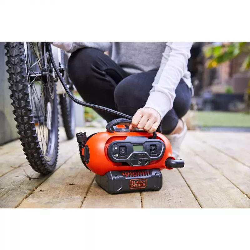 Black & Decker BDCINF18N-QS vzduchový kompresor 160 l/min AC/zapaľovač
