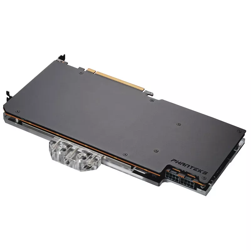 Phanteks Glacier G6000 Strix vodný blok GPU s backplate, ASUS RX 6800/6900 Strix/TUF, čierny