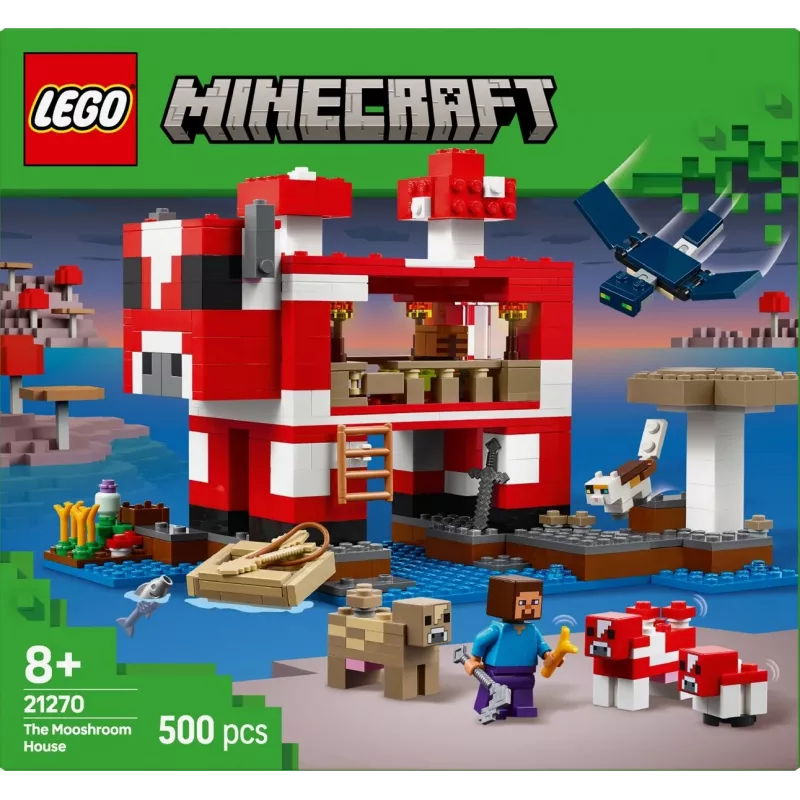 LEGO MINECRAFT 21270 Mooshroom dom