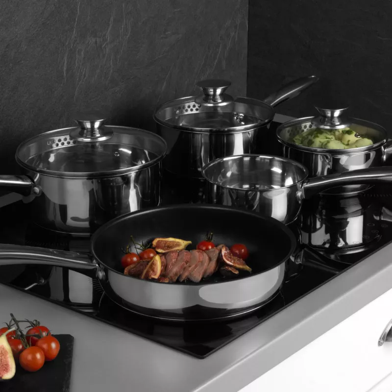 Sada hrncov Russell Hobbs BW06572EU72 — 5-dielna sada z nehrdzavejúcej ocele