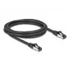 Sieťový kábel DeLOCK 80572 RJ-45 Cat8.1 2 m čierny