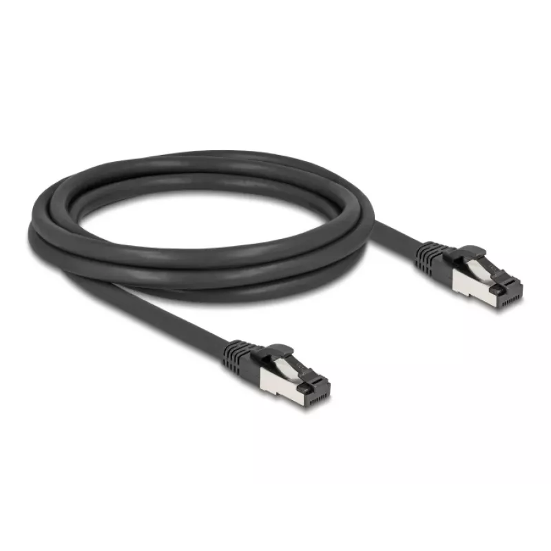 Sieťový kábel DeLOCK 80572 RJ-45 Cat8.1 2 m čierny