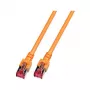 EFB-Elektronik RJ45 patch kábel Cat.6 S/FTP LSZH oranžový 3m výrobca: EFB Elektronik (K5516.3)