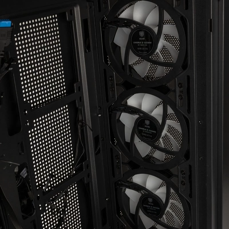 Kolink UNITY MESHBAY ARGB počítačová skriňa Midi Tower čierna