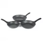 Sada panvíc Salter BW06235S1BRMFOB — 3-dielne nepriľnavé panvice 20/24/28 cm