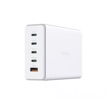 D-Link 240W GaN nabíjačka, vnútorná, AC, biela