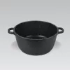 Maestro MR-4620C hrniec s pokrievkou 20 cm 2,1 l čierny