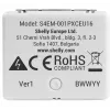 Smart relé Shelly Relay EM Mini Gen4 1-kanál Wi‑Fi Matter Zigbee Bluetooth 8A, 110–240V, Merač energie