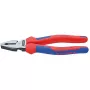 KNIPEX 02 02 200 - kontrolné kliešte - oceľ - plast - modrá/červená - 20 cm - 342 g