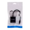 VGA (D-Sub) na Mini DisplayPort adaptérový kábel LANBERG AD-0006-BK, 0,2 m, DisplayPort 1.2, 1920×1200@60Hz, MiniDP konektor samica, čierny