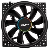 Cryorig Crona S CR-XRS1 PWM ventilátor, ARGB, 120 mm, čierny