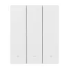 WiFi smart nástenný vypínač Sonoff M5-3C-80W 3-kanálový pre rámiky