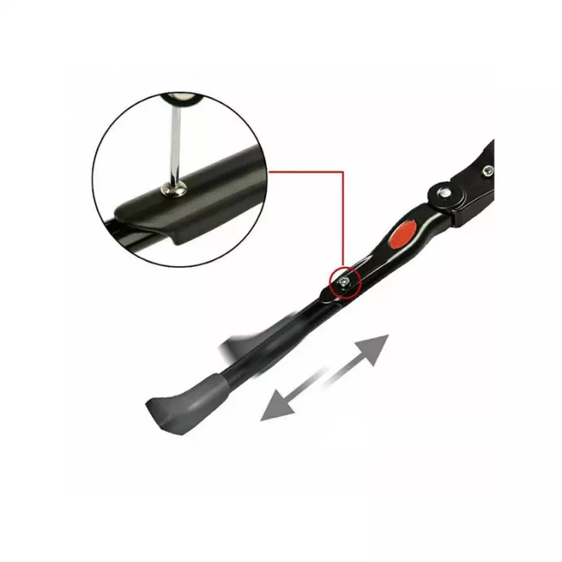 Extralink stojan na bicykel, nastaviteľná bočná podpera