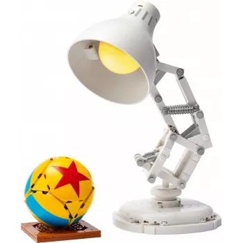 Stavebnica LEGO Ideas model 21357 — Luxo Jr., 613 dielov, 290×140×110 mm