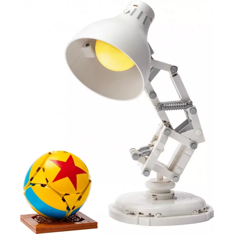 Stavebnica LEGO Ideas model 21357 — Luxo Jr., 613 dielov, 290×140×110 mm