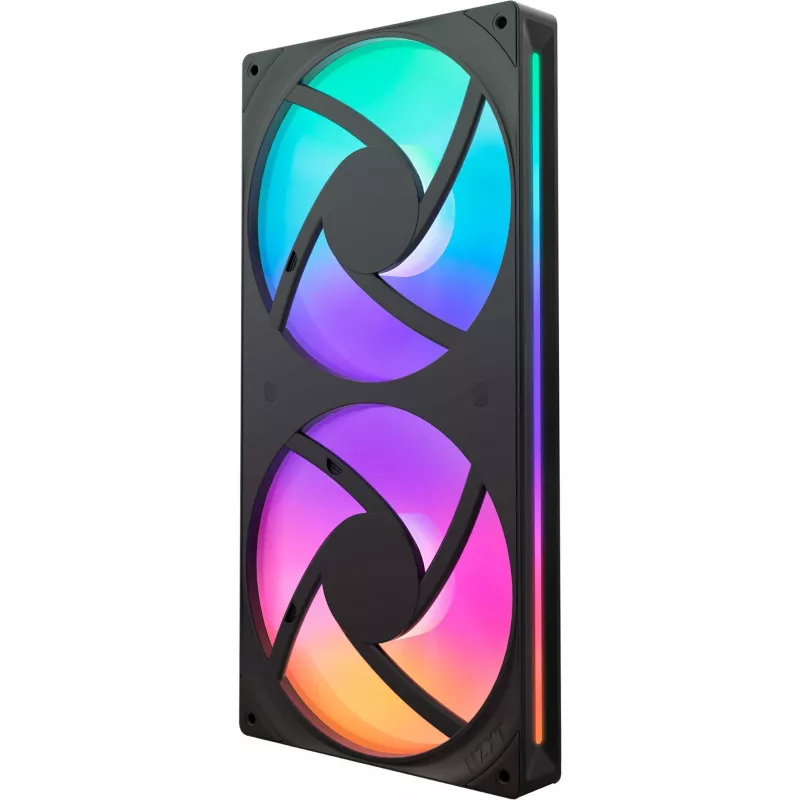 NZXT F280 RGB Core 140mm ARGB PWM 2-balík čierna