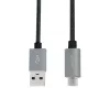Synchronizačný a nabíjací kábel USB-A na Micro-B konektor samec 2 m