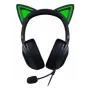Kraken Kitty V2 - čierny, herný headset, Kitty uši, stream-reaktívne osvetlenie, HyperClear kardioidný mikrofón, 40 mm TriForce reproduktory, integrovaný mikrofón v náušníkoch, Razer Chroma RGB (ucho a náušníky), Surround Sound: dostupné len pod