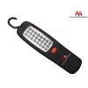 Dielenská lampa MACLEAN MCE03 — 24 LED, magnetická základňa a hák, na batérie (3×AAA)