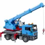 BRUDER MAN TGS žeriavové nákladné auto modré ABS 03771